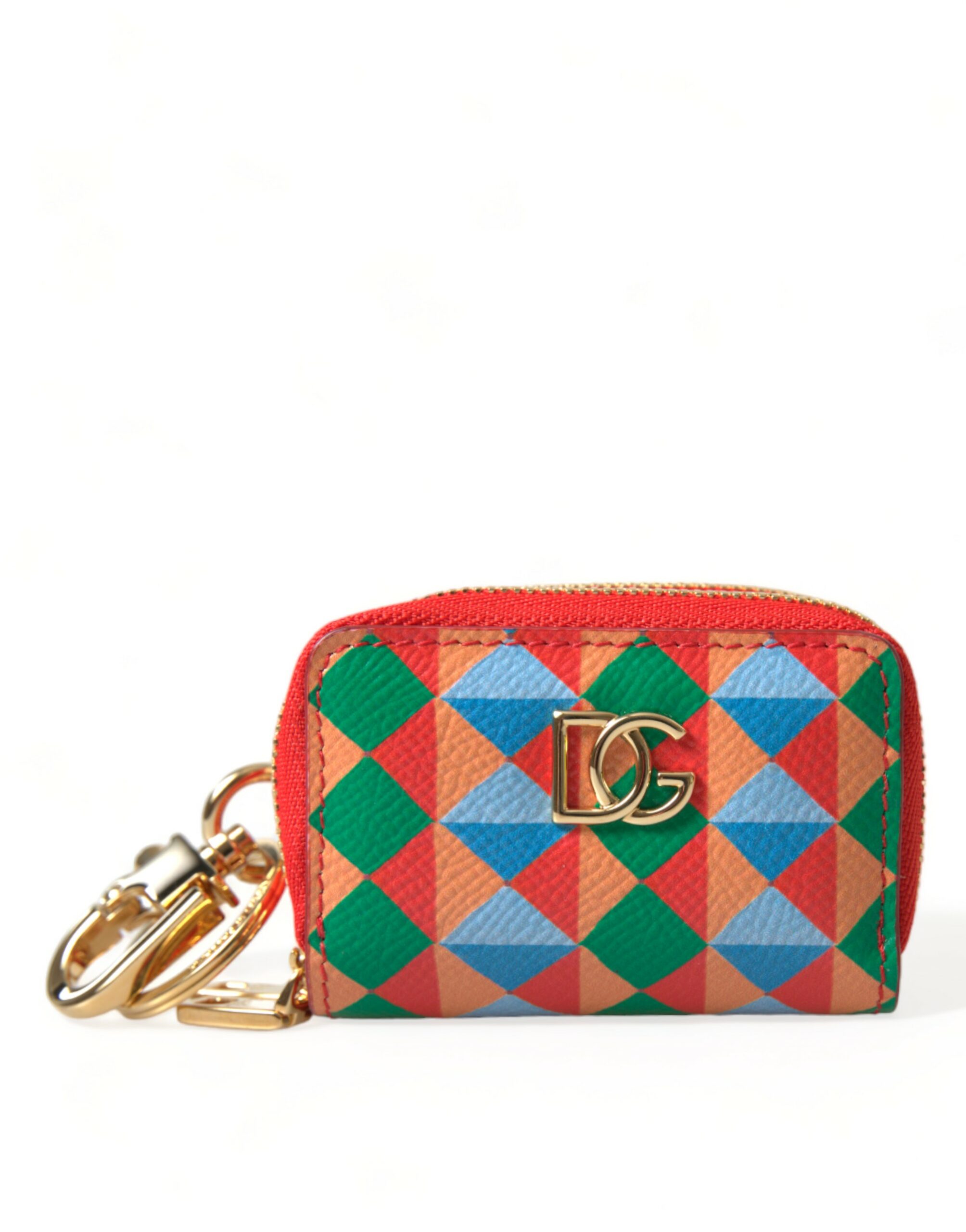 

Кошелек для монет из разноцветной кожи Dauphine с логотипом DG Dolce & Gabbana