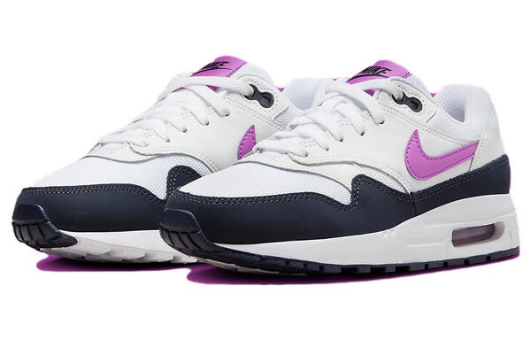 Кроссовки air max 1 Nike, белый — фото 4
