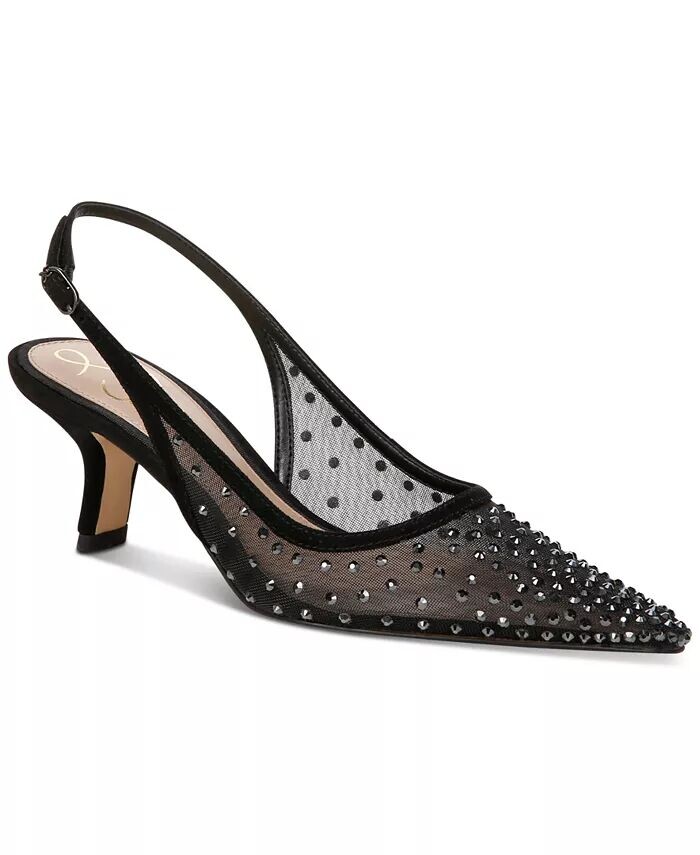 

Женские сетчатые туфли Bianka с пяткой на пятке Sam Edelman, черный