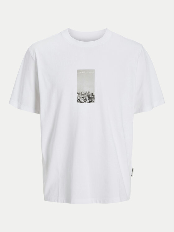

Футболка свободного кроя Pacer Photo 12273775 Jack&Jones, белый