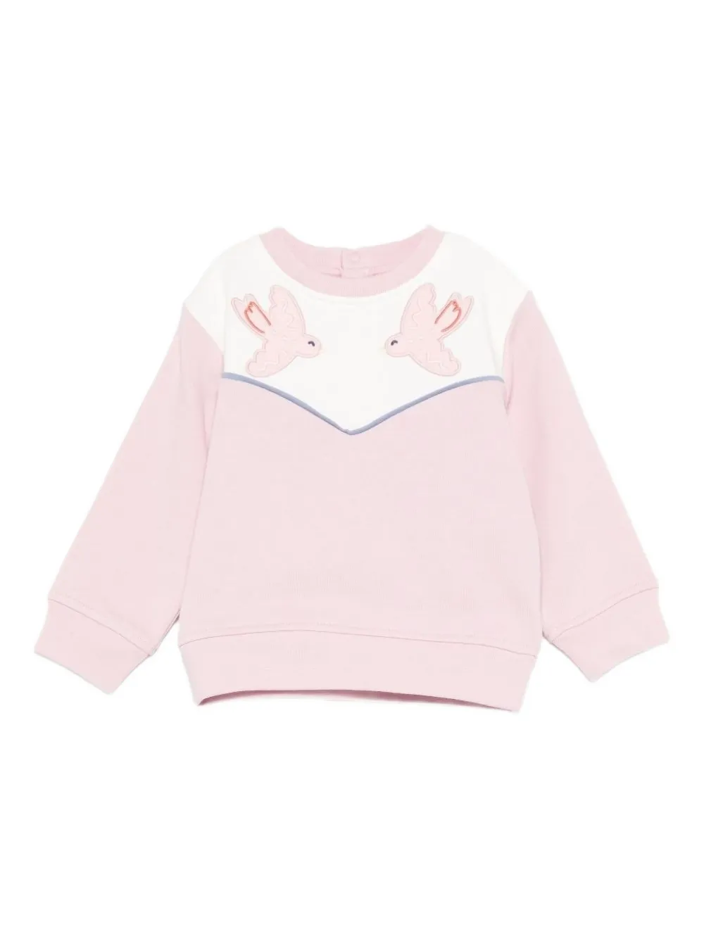 

Толстовка с аппликацией Stella Mccartney Kids, розовый