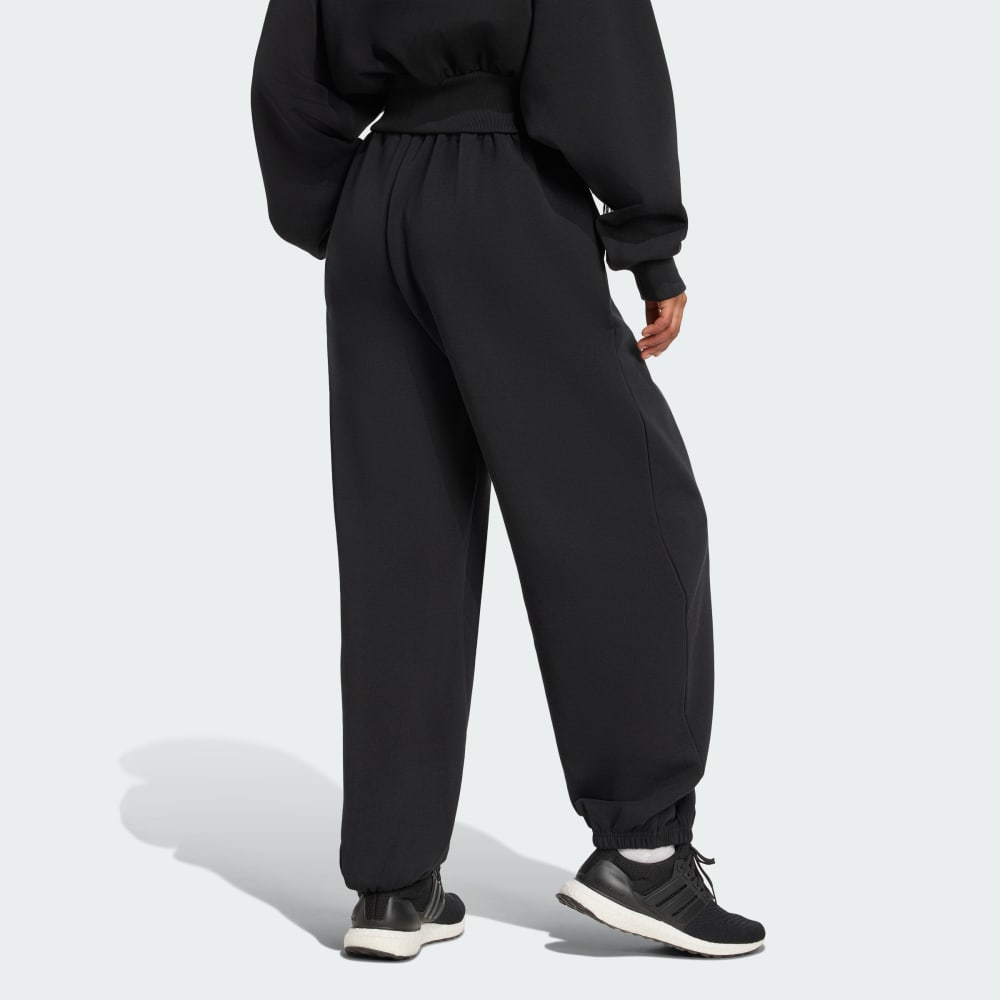 Спортивные брюки Adidas Soft Lux Loose Pant, черный — фото 2