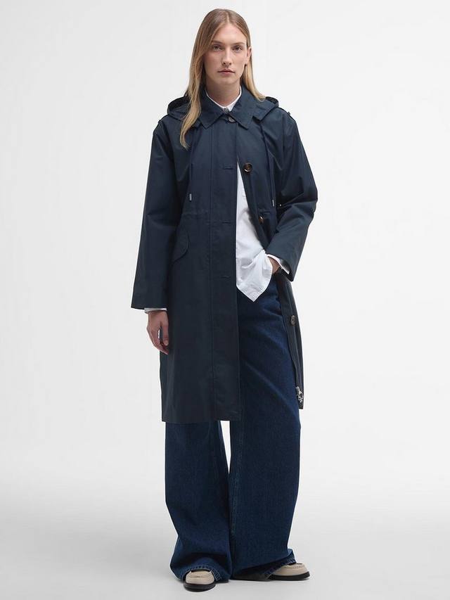

Водонепроницаемая куртка fearne Barbour, цвет Navy/Sky Tartan
