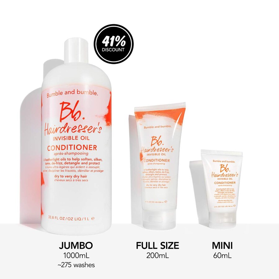 Невидимое масло-кондиционер для волос Bumble and bumble, 33.8 oz /1000 mL — фото 2