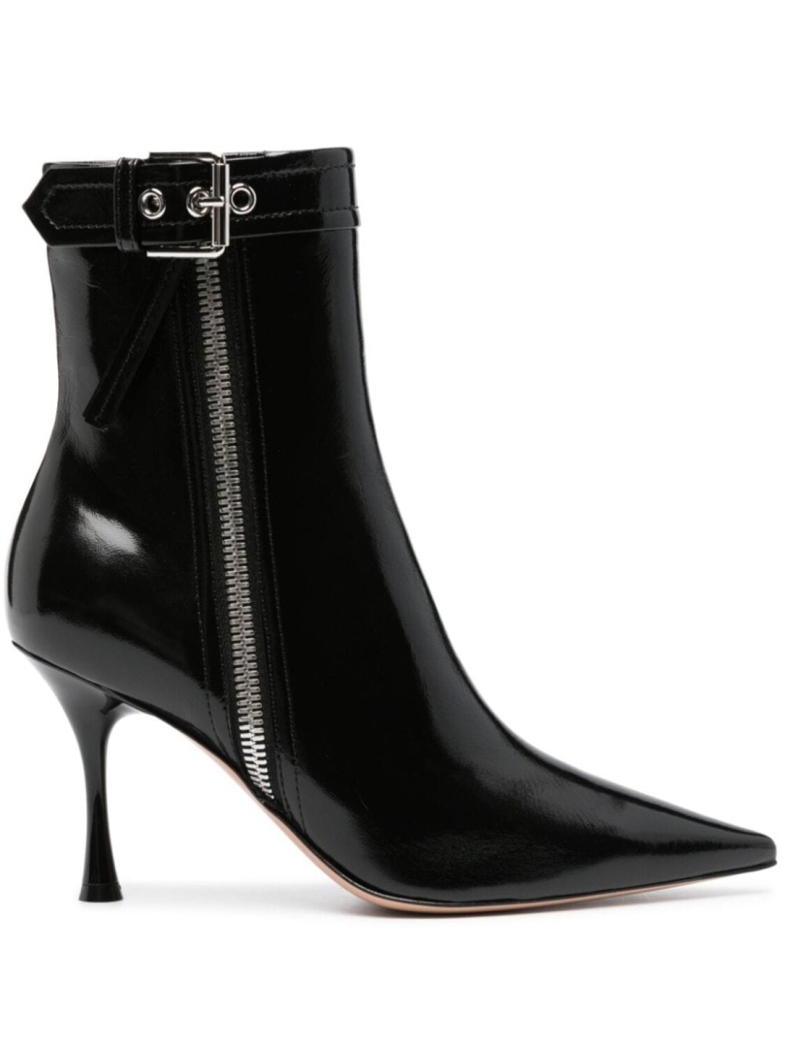 Gianvito Rossi кожаные ботильоны, черный