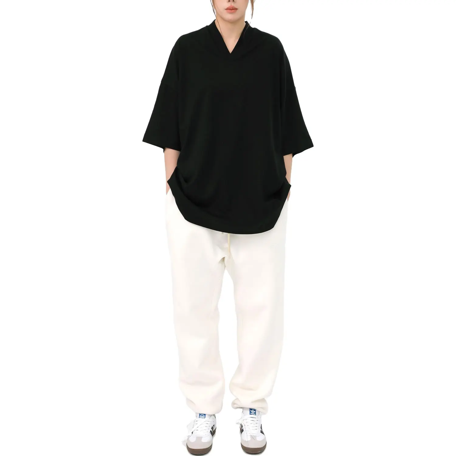 Футболка серии Cloud FW23 для мужчин, черная Fear Of God Essentials, черный — фото 3