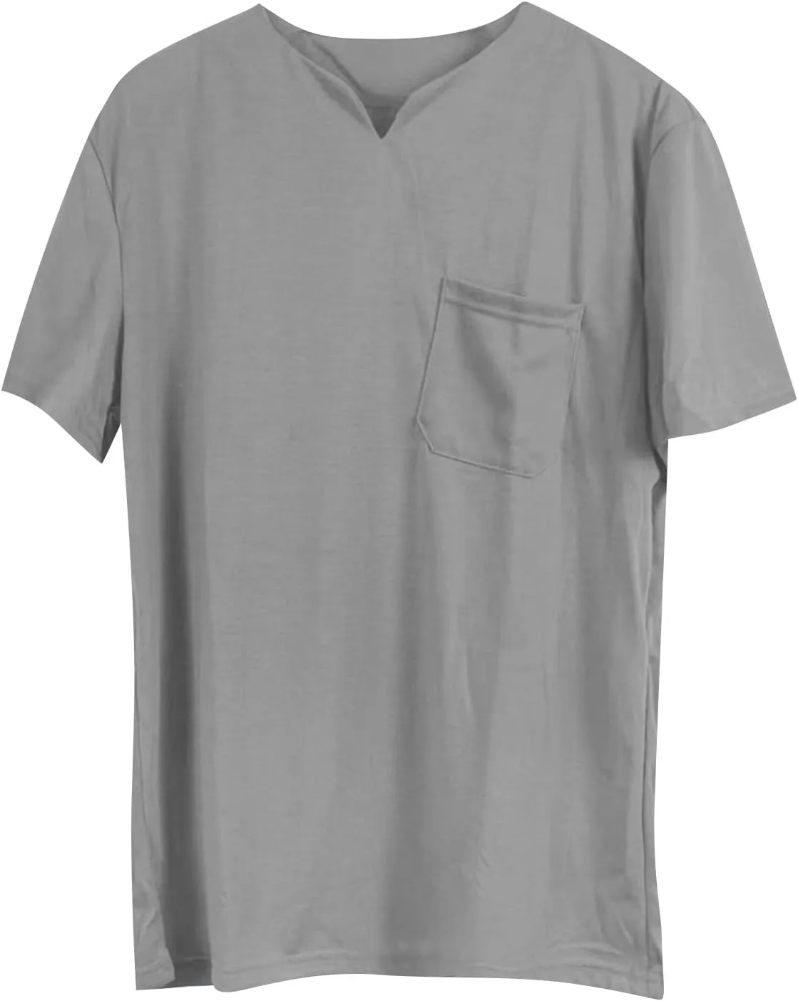 

Футболка мужская для фитнеса V-образный вырез с карманами