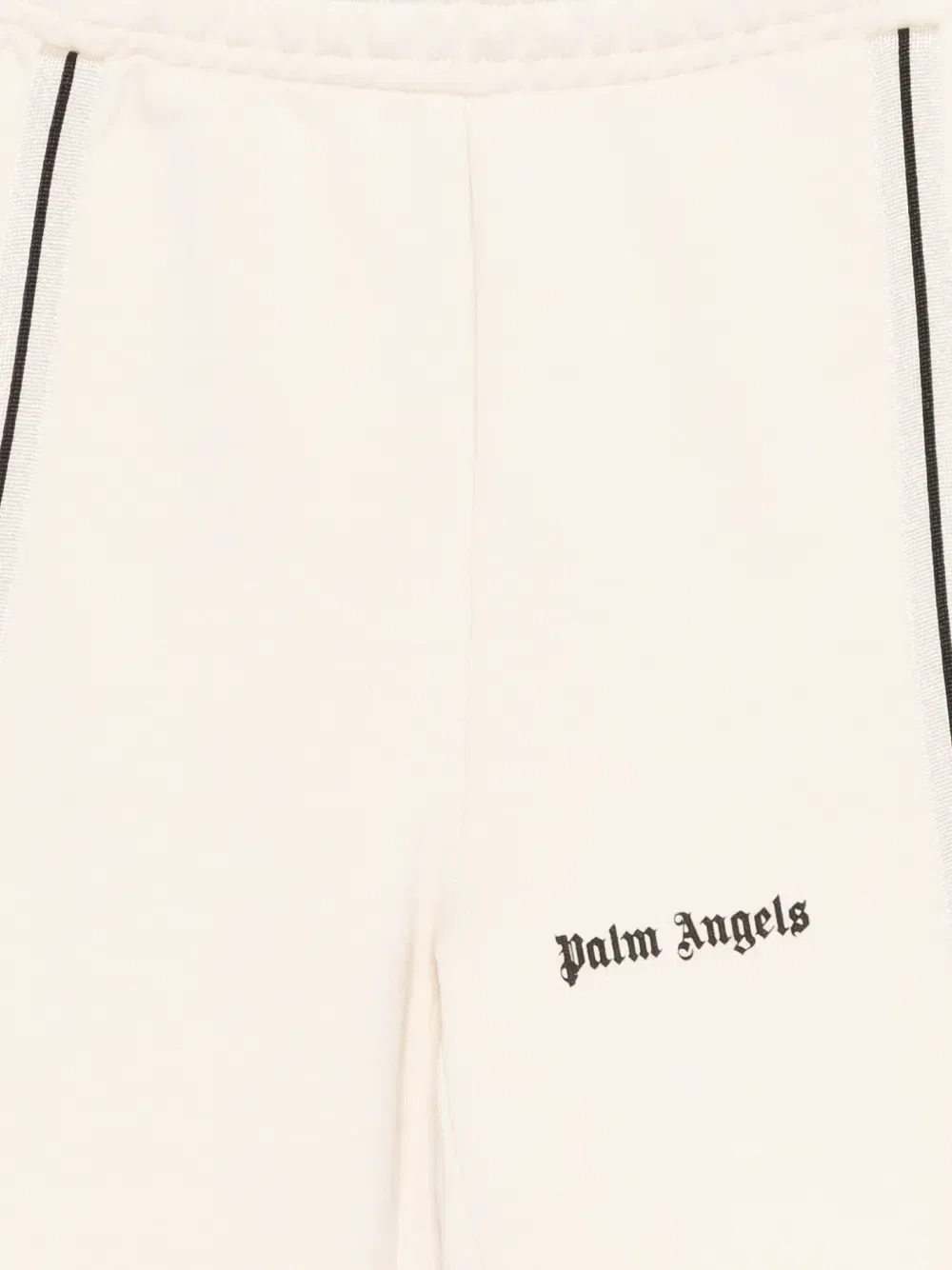 Шорты с принтом-логотипом Palm Angels Kids, бежевый — фото 3