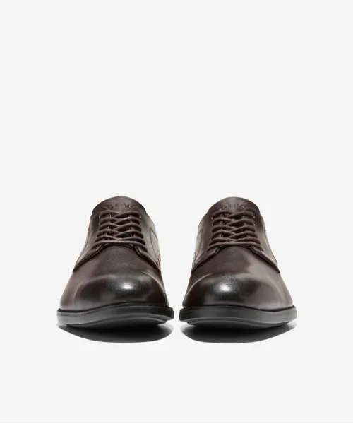 Мужские оксфорды с подошвой Grandfoam и FlexCraft Cole Haan HARMON GRAND BROWN — фото 3