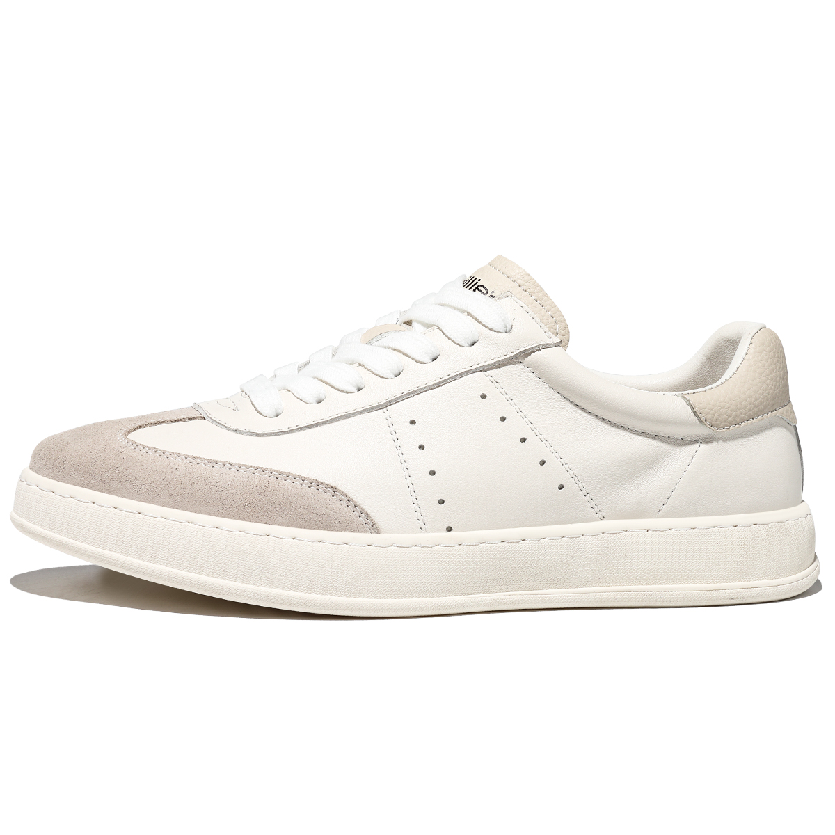 

Низкие мужские кроссовки для скейтбординга MILLIE'S Millies, White Light Gray All-Season