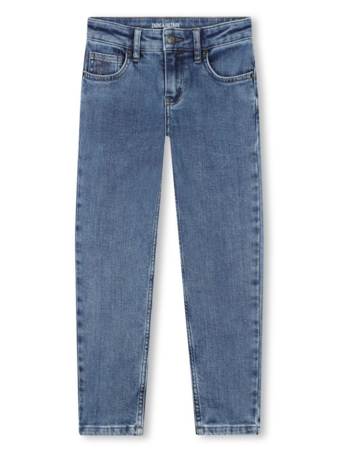 

Джинсы прямого кроя Zadig & Voltaire Kids, синий