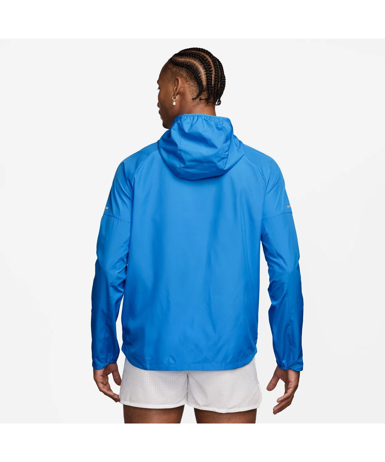 Куртка-худи Nike RPL Miler, переработанный полиэстер, синяя — фото 2
