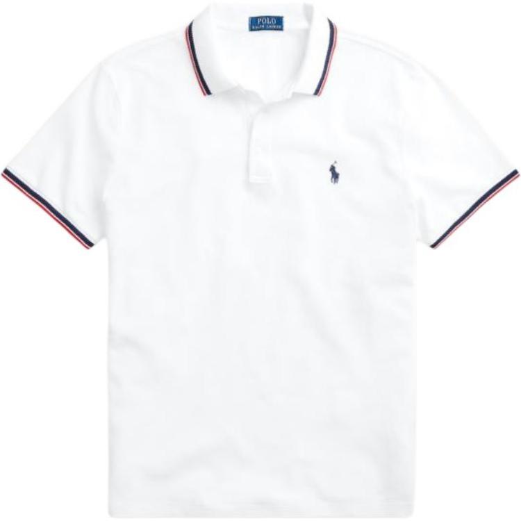 

Белая мужская поло Polo Ralph Lauren