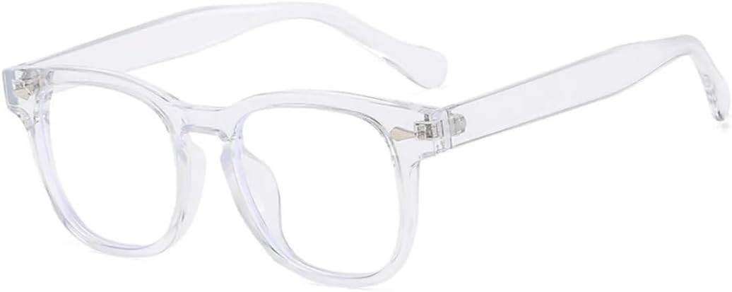 

Классические винтажные солнцезащитные очки с заклепками, маленькие, для женщин и мужчин, модные солнцезащитные очки для вождения и рыбалки, защита от УФ-излучения UV400 VVTWSSW, Clear Clear