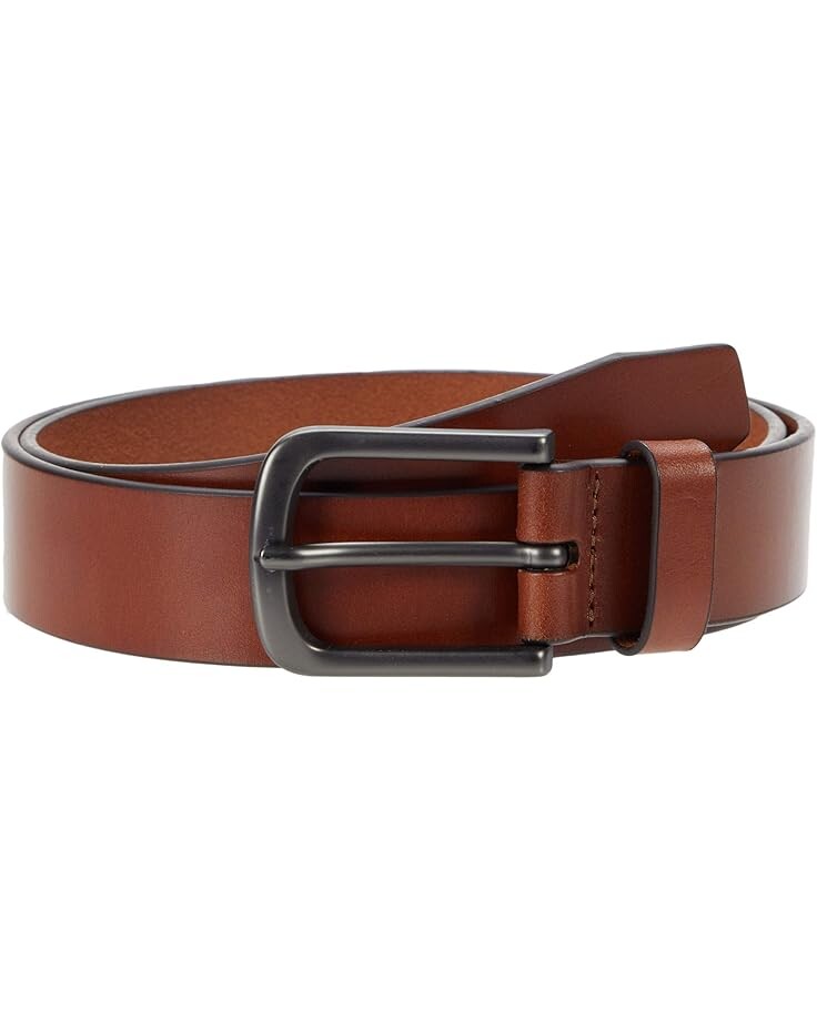 

Ремень Johnston & Murphy Flat Edge Casual Belt, цвет Tan Leather