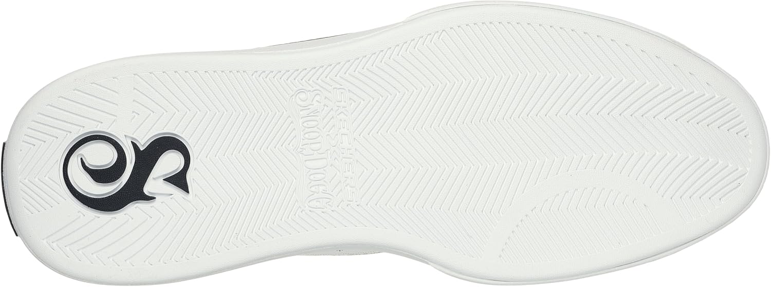 Мужские кроссовки Skechers Snoop Dogg: Snoop ONE-Double G Hands Free Slip-Ins, белый/черный — фото 2