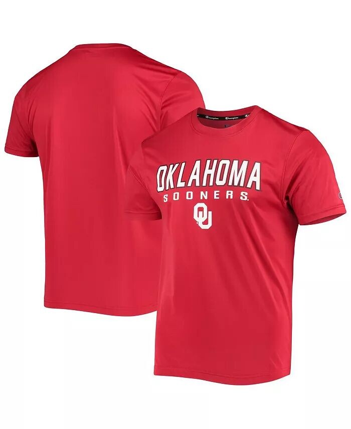 

Мужская футболка Crimson Oklahomaooners Stack Champion