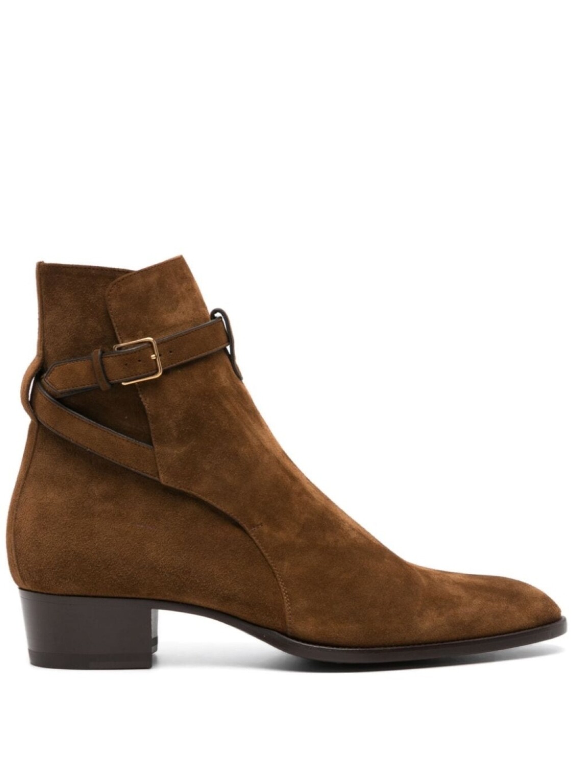 

Saint Laurent ботильоны Wyatt 4, коричневый