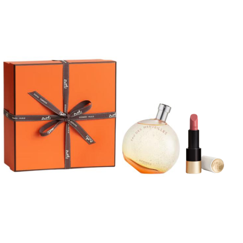 

Набор духов orange starlight eau de toilette 30мл+3.5г/50мл+3.5г деревянный HERMES