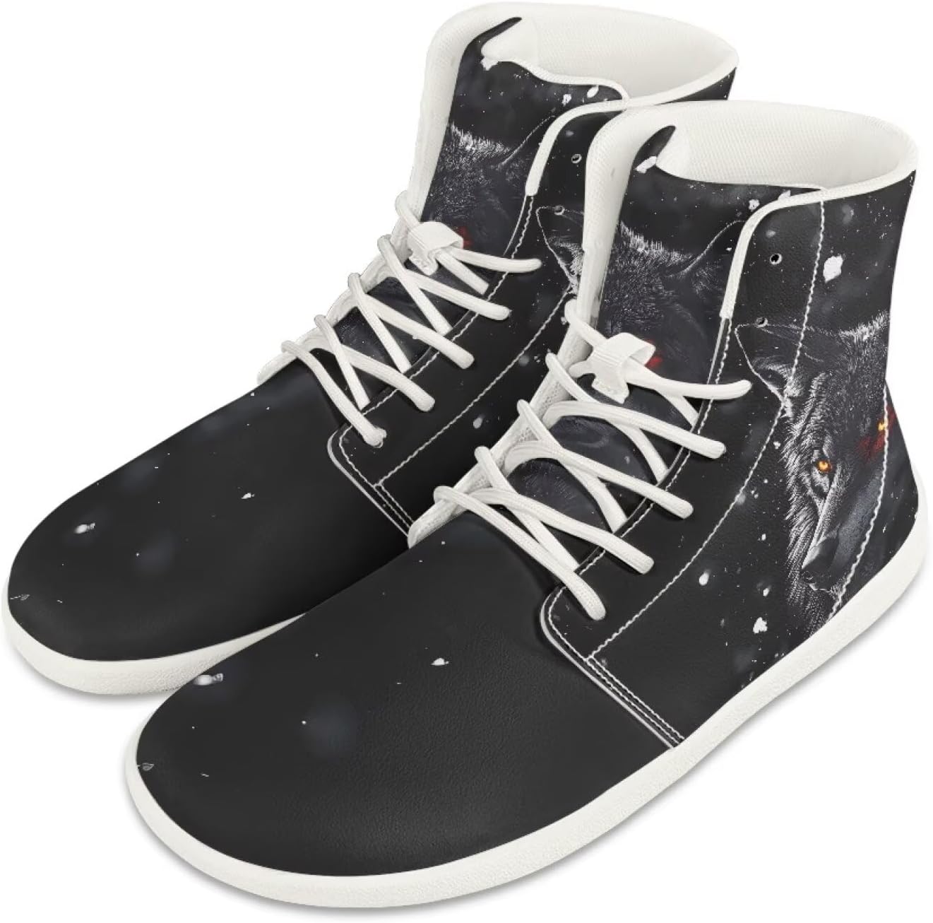 

Мужские кроссовки для хайкинга с принтом «Огненная машина», спортивная обувь для улицы, треккинга и бега по тропам, белая подошва Pugasmiru