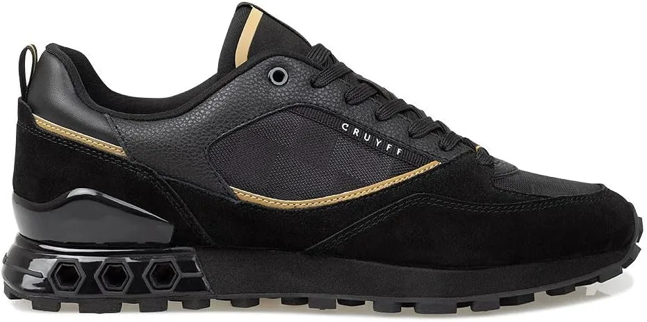 Мужские кроссовки Cruyff Superbia Hex-Tech CC243232-960, черно-золотые — фото 2