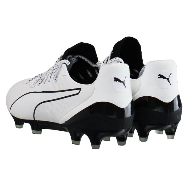 Белые мужские бутсы King Platinum Lacer Touch fg/ag Puma, белый — фото 3