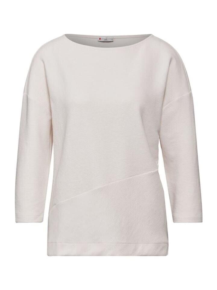 

Лонгслив Street One Langarmshirt, цвет lucid white