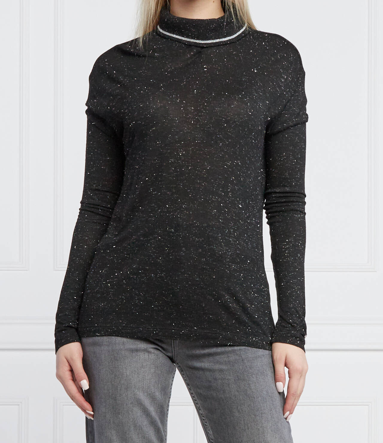 

Блуза Tommy Hilfiger regular fit, черный