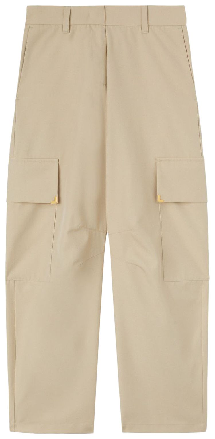 

Брюки Palm Angels Metal Frame Carrot Pants 'Beige', загар