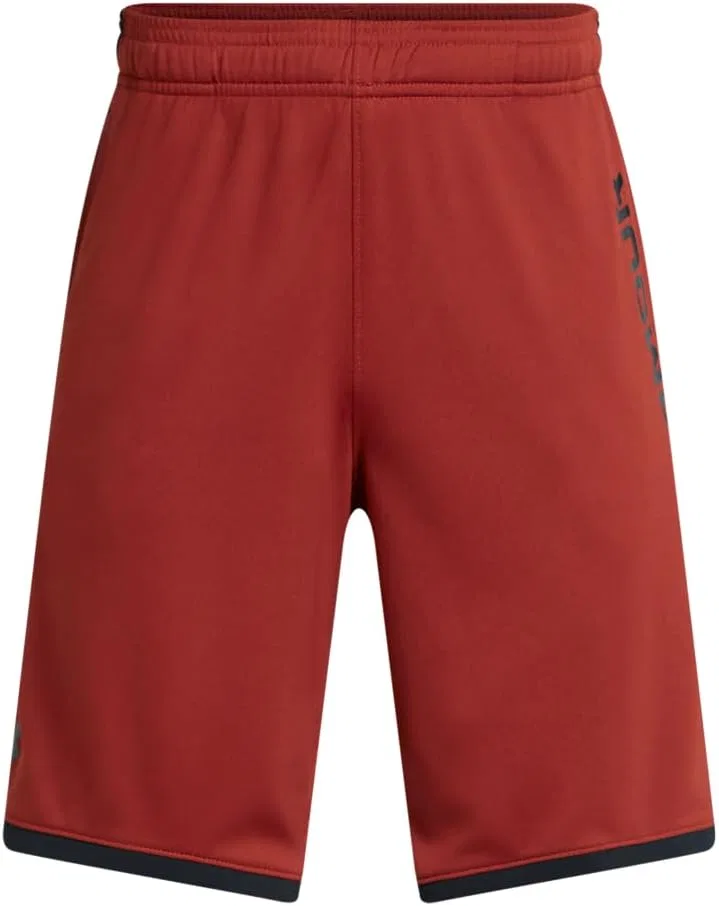 Детские шорты Under Armour Stunt 3.0, (840) Earthen Orange/Black/Castlerock