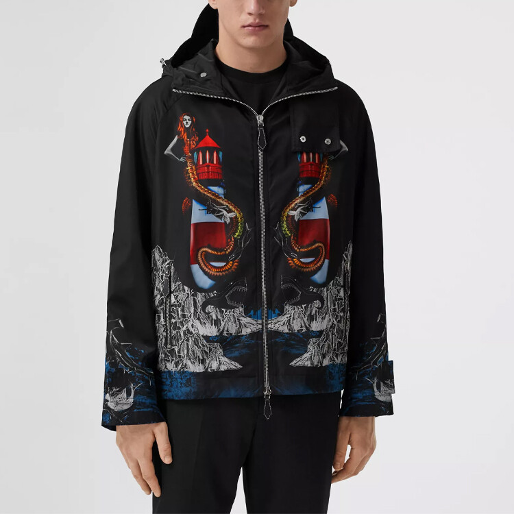 Мужская куртка Burberry, Черный — фото 4