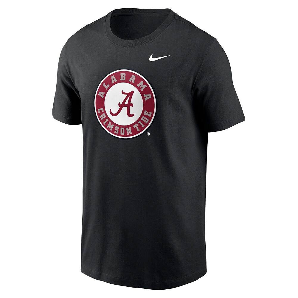 Мужская черная футболка с альтернативным логотипом Nike Alabama Crimson Tide Primetime Evergreen, цвет Ala Black — фото 3