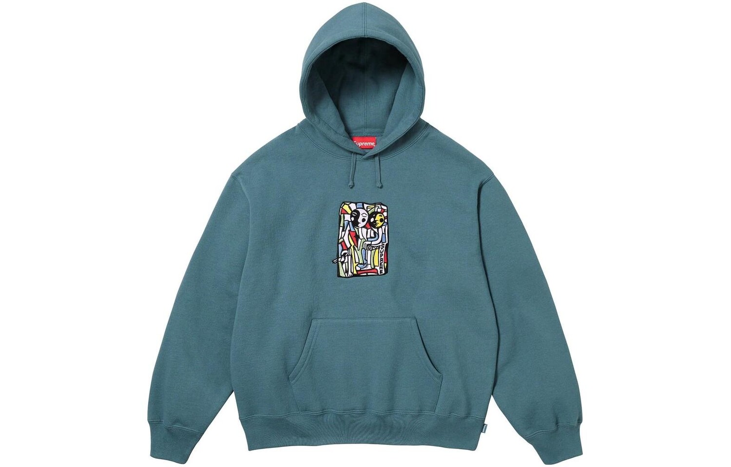 

Толстовка унисекс Supreme, цвет Slate color/Slate