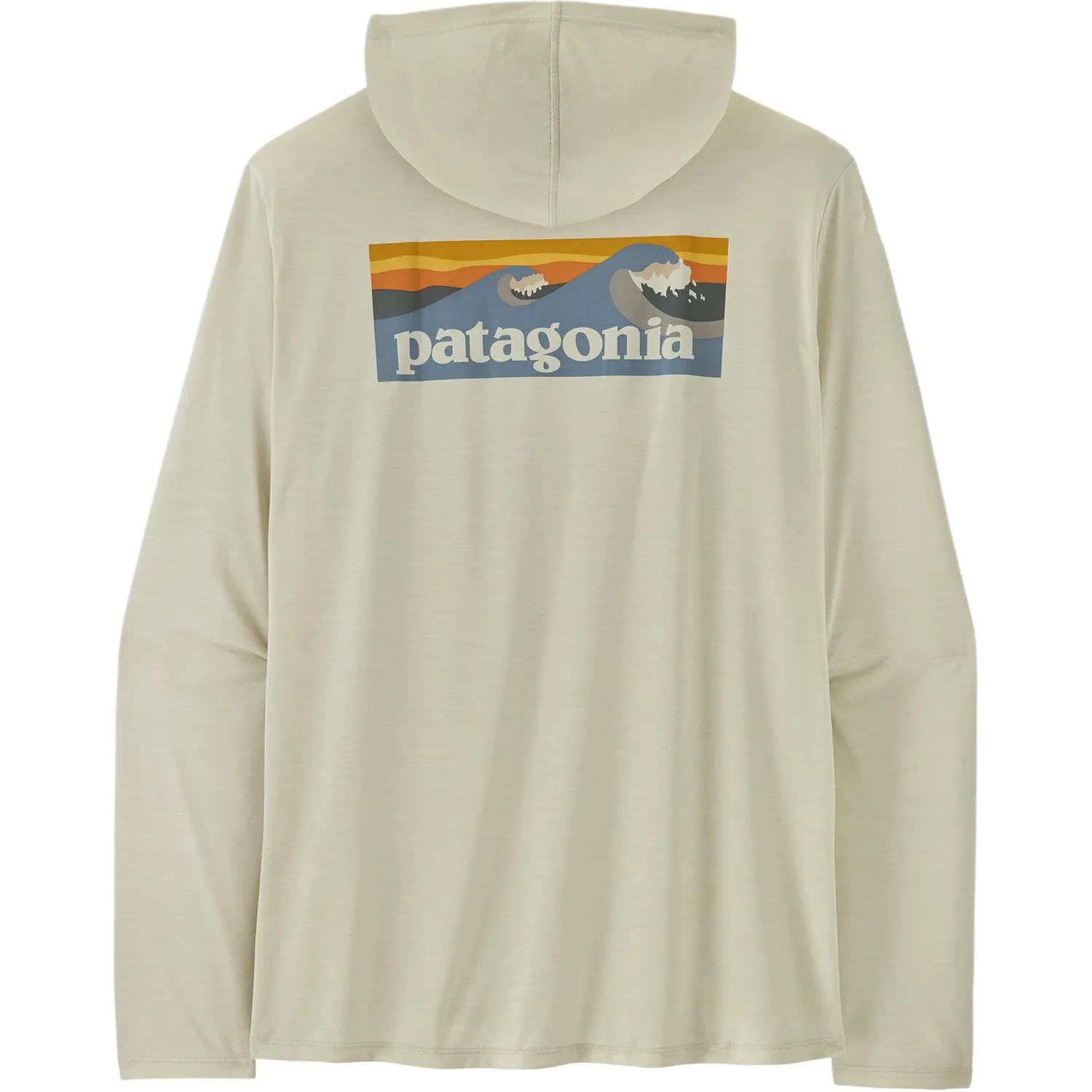 Футболка мужская Capilene Cool Daily Boardshort Logo Quick Dry Patagonia, power белый/dywh