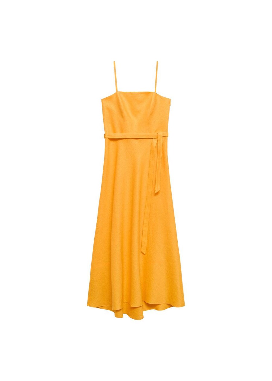 

Миди платье MANGO Nickie, Orange