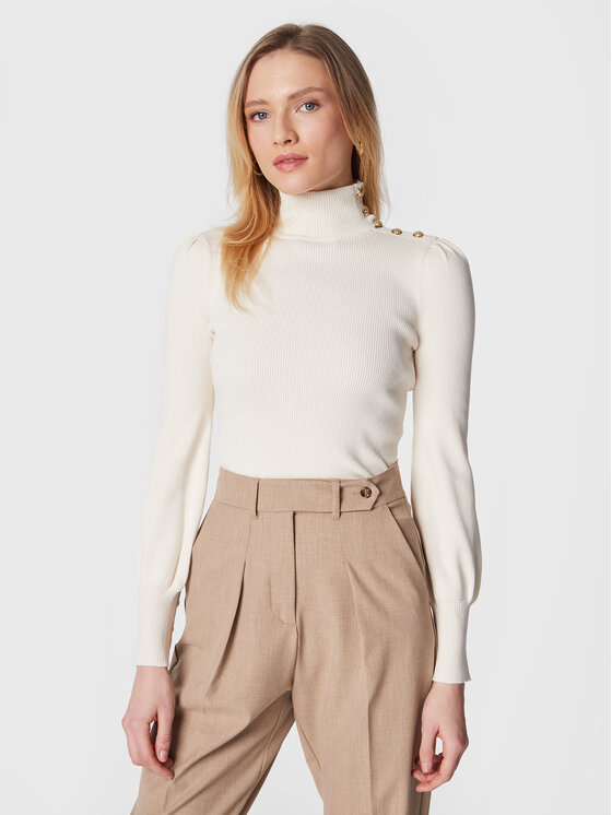 

Водолазка slim fit 200882214002 Lauren Ralph Lauren, экрю