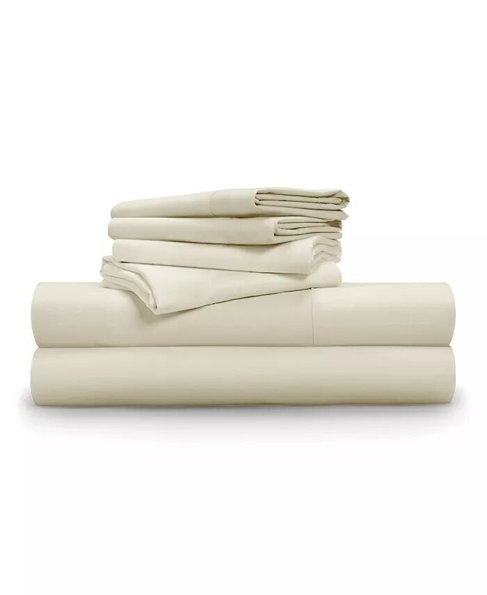 

Роскошный комплект из 2 наволочек Soft Smooth Tencel, King Pillow Gal, слоновая кость