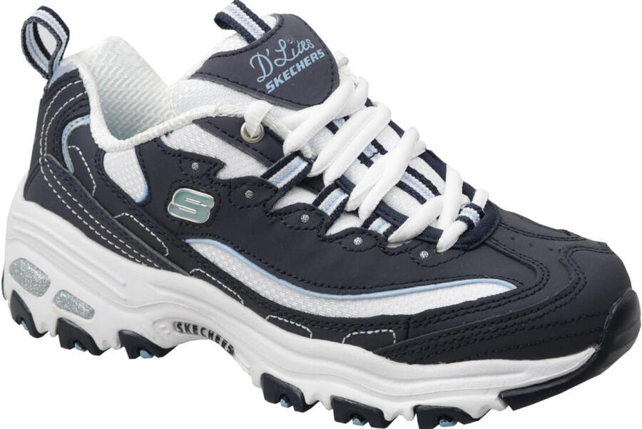 Кроссовки женские Skechers D Lites Biggest Fan темно-синие