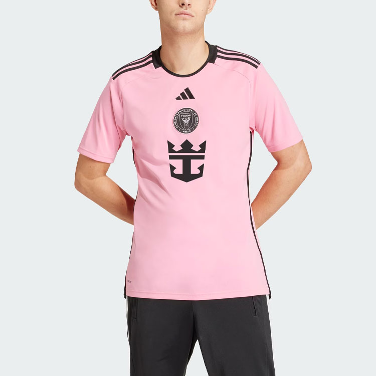 Футболка домашняя Inter Miami CF 24/25 Adidas, Простой розовый — фото 4