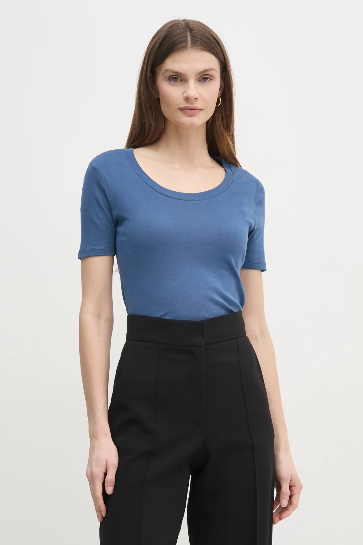 

Футболка из хлопка United Colors Of Benetton, синий