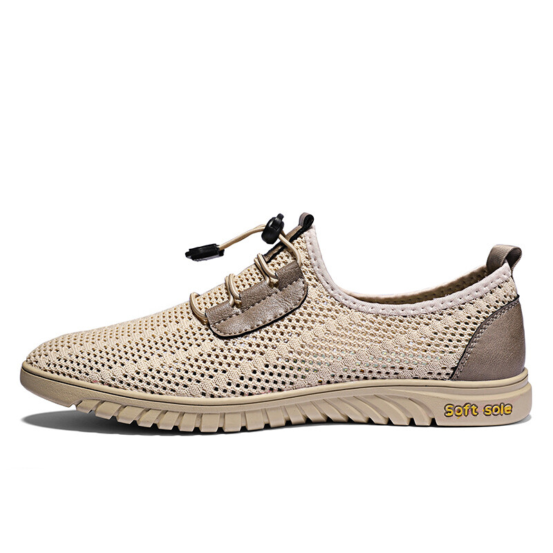 Туфли мужские Men"s Casual Men Low-Top Bull Charm, цвет Sand — фото 3