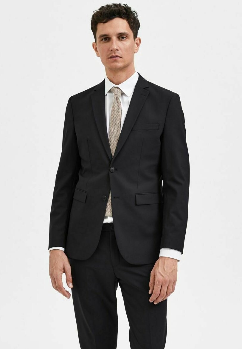 

Блейзер Selected Homme, черный