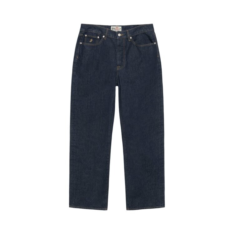 

Джинсы Stussy New Classic Denim Jean, цвет Rinsed Indigo