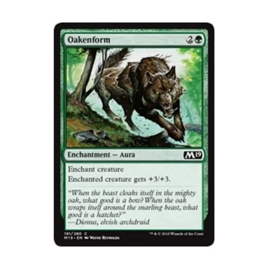 

CCG Дубовая форма (С), MTG - Core Set 2019