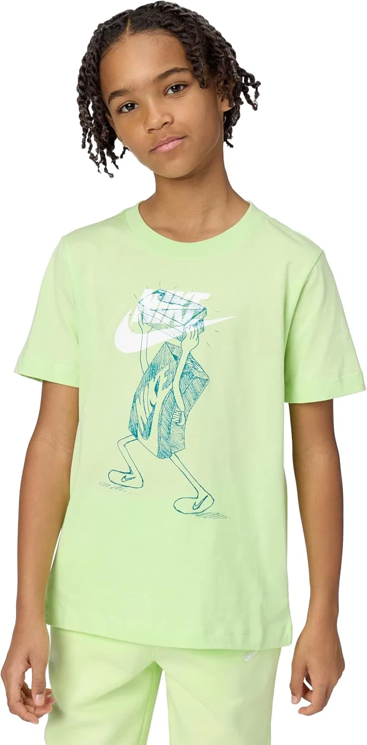 Футболка Nike Club Futura, Light Liquid Lime