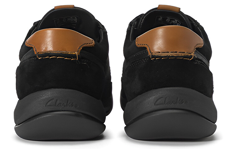 Мужские туфли Clarks Casual Shoes Men Low-Top Black — фото 4
