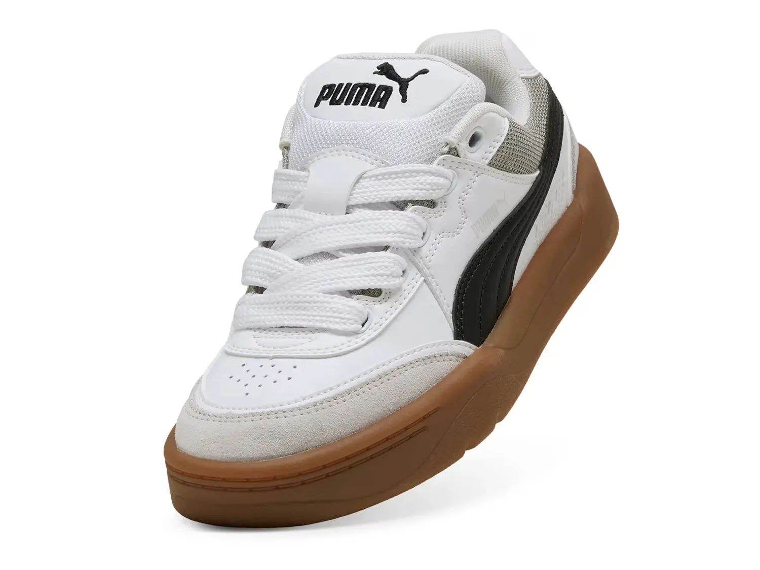 Парковые кроссовки SK8 - детские Puma, Black/White — фото 4