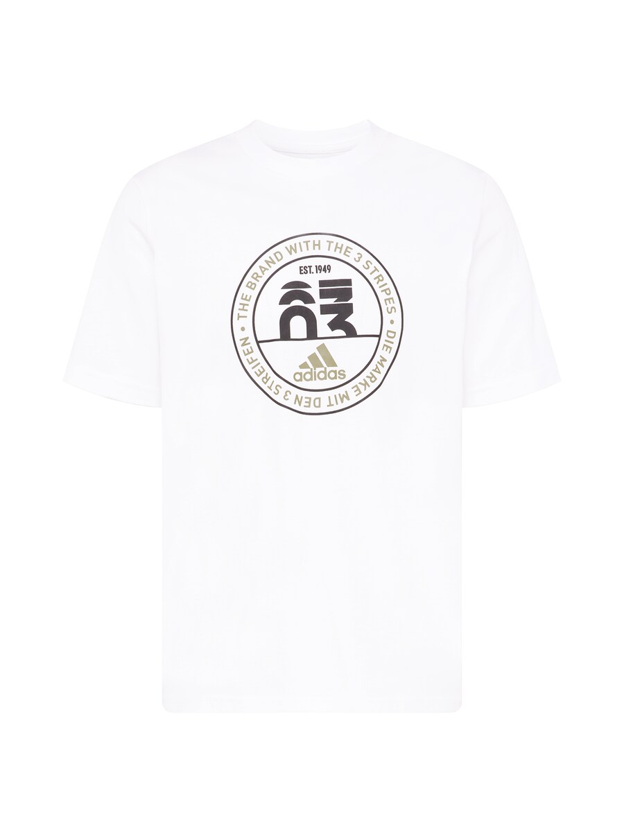 

Футболка Performance ADIDAS SPORTSWEAR Basics Emblem Graphic, белый