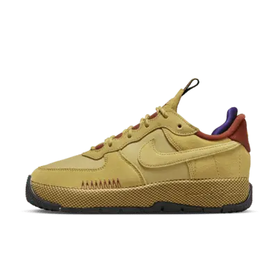 

Кроссовки Nike Air Force 1 Wild, цвет Wheat Gold/Rugged Orange/Field Purple/Wheat Gold