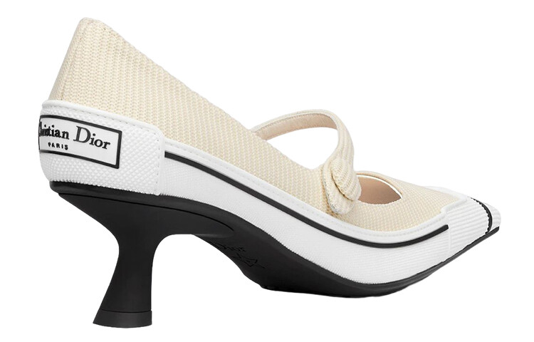 Туфли женские Dior D-Motion, белый — фото 4